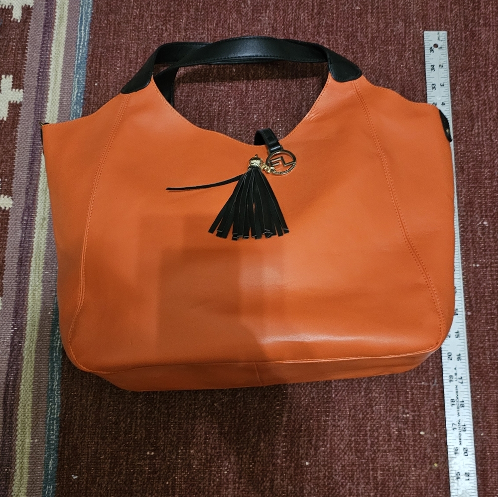 Orange Bag Susan's Boutique Carry All